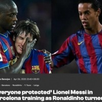 亚亚-图雷：梅西当时被我们保护地很好，小罗说戏耍我就会戏耍我